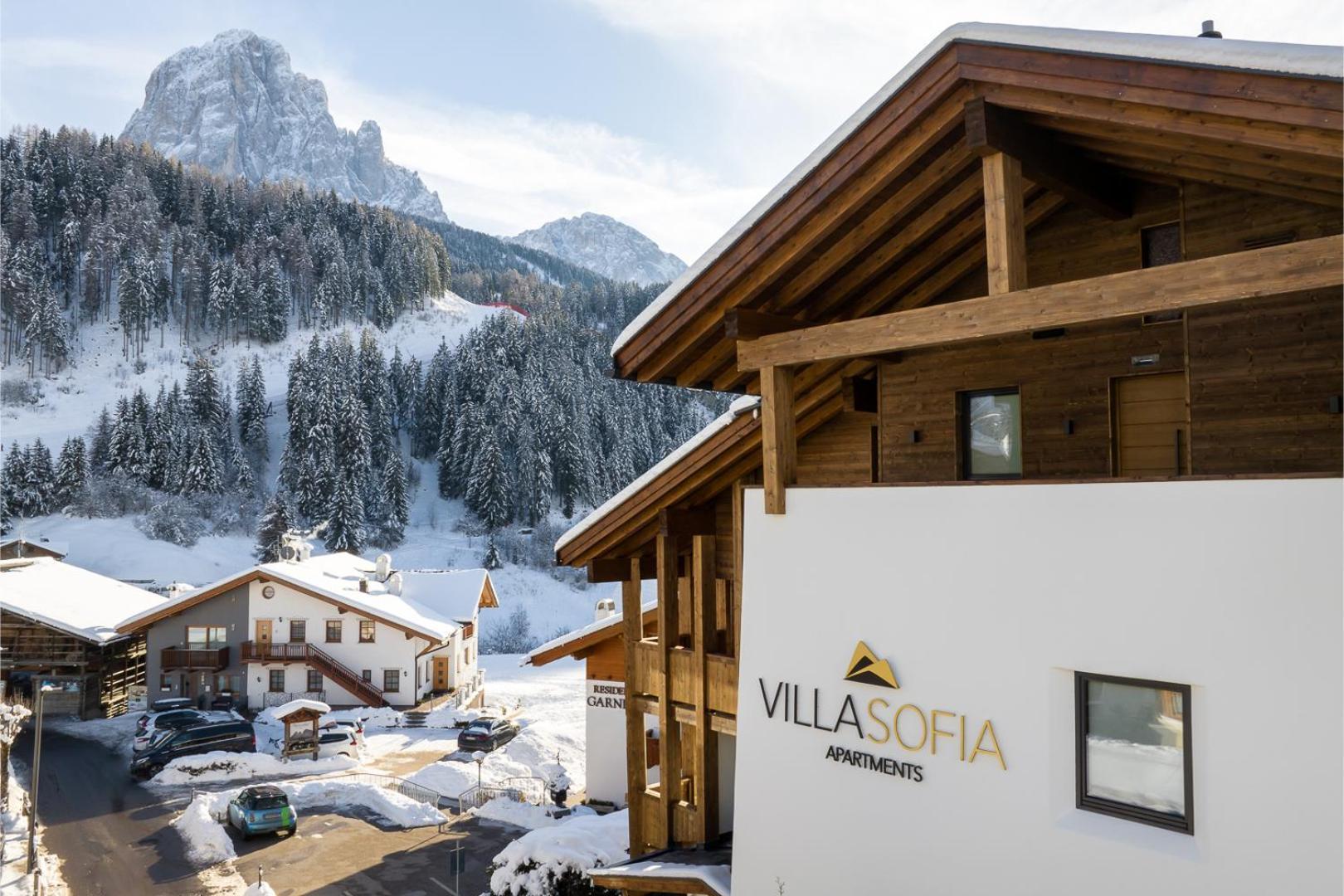 Apartments Villa Sofia Santa Cristina Val Gardena Kültér fotó