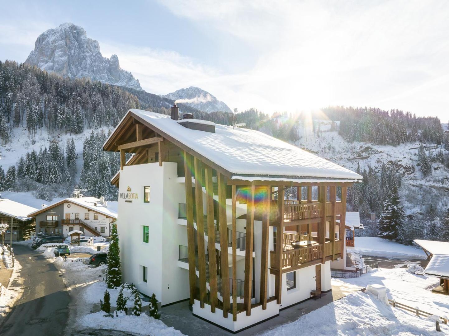 Apartments Villa Sofia Santa Cristina Val Gardena Kültér fotó